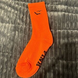 Victoria's Secret Bright Orange Crew Socks